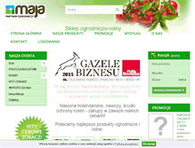 Tablet Screenshot of ogrodniczo-rolny.pl